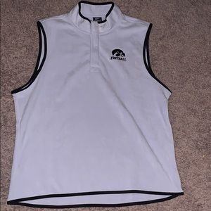 Iowa Hawkeye Fleece Golf Vest